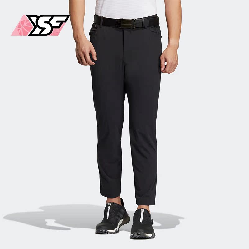 Adidas/阿迪达斯正品2023新款男子高尔夫运动训练长裤HS9004
