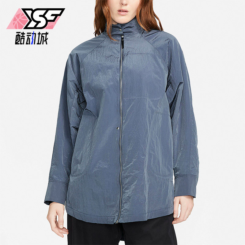 Nike/耐克正品新款女子运动训练梭织衬衫式夹克DR5399-491