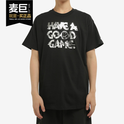 耐克正品男烫银运动休闲短袖T恤