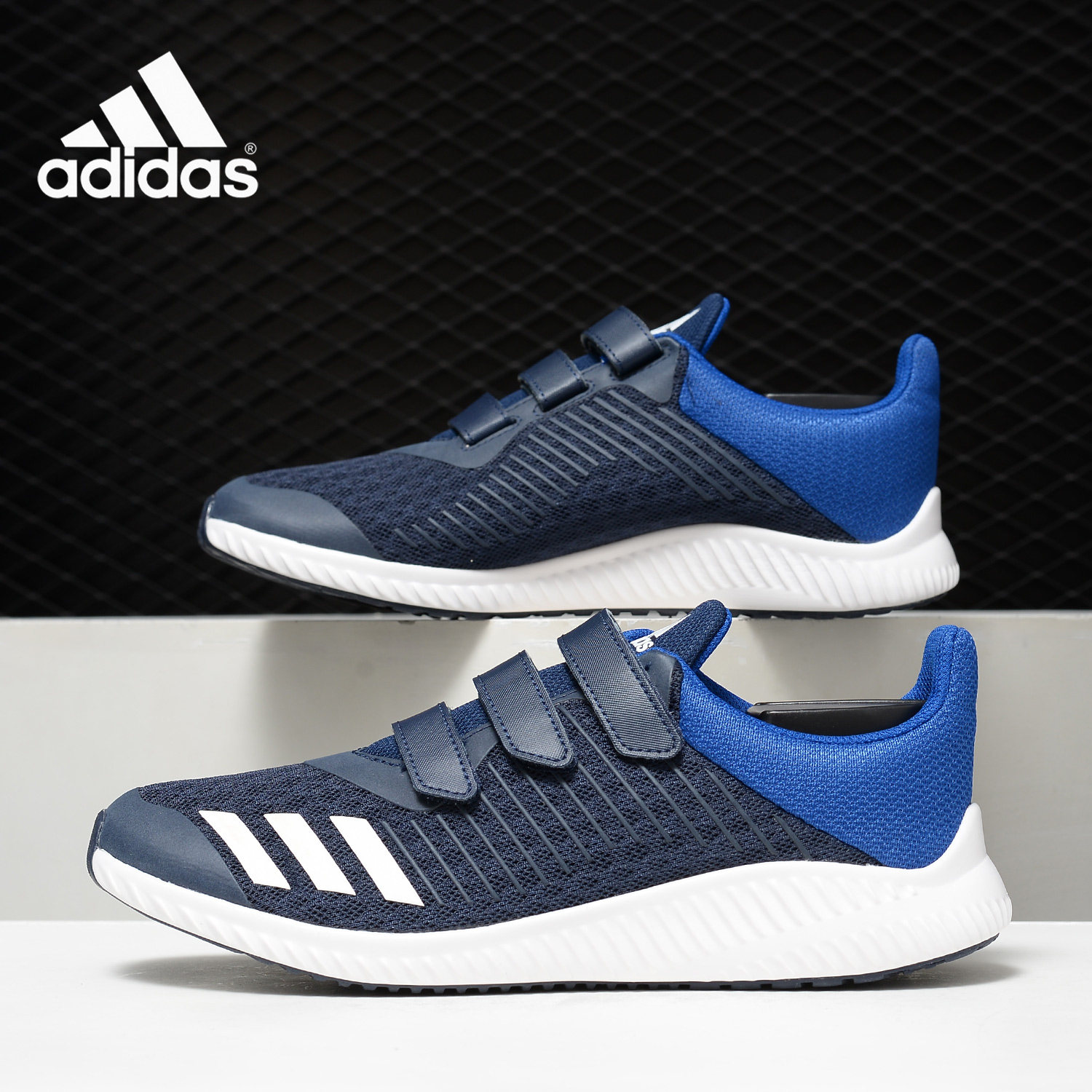 Adidas/阿迪达斯正品童鞋 2019新款轻便运动鞋儿童跑步鞋CQ0001