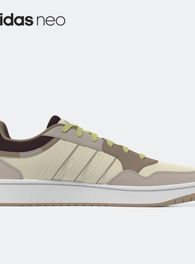 【保暖季】Adidas/阿迪达斯正品NEO男女复古低帮板鞋H03738