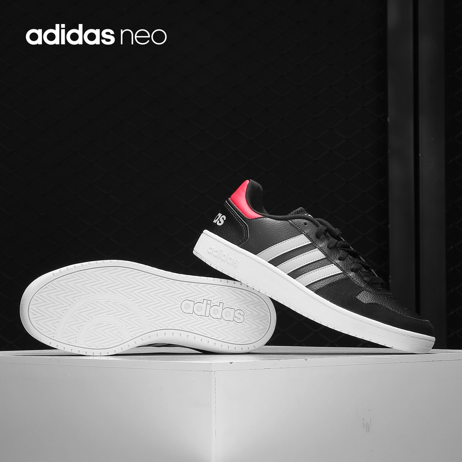 阿迪达斯正品男鞋低帮运动鞋板鞋