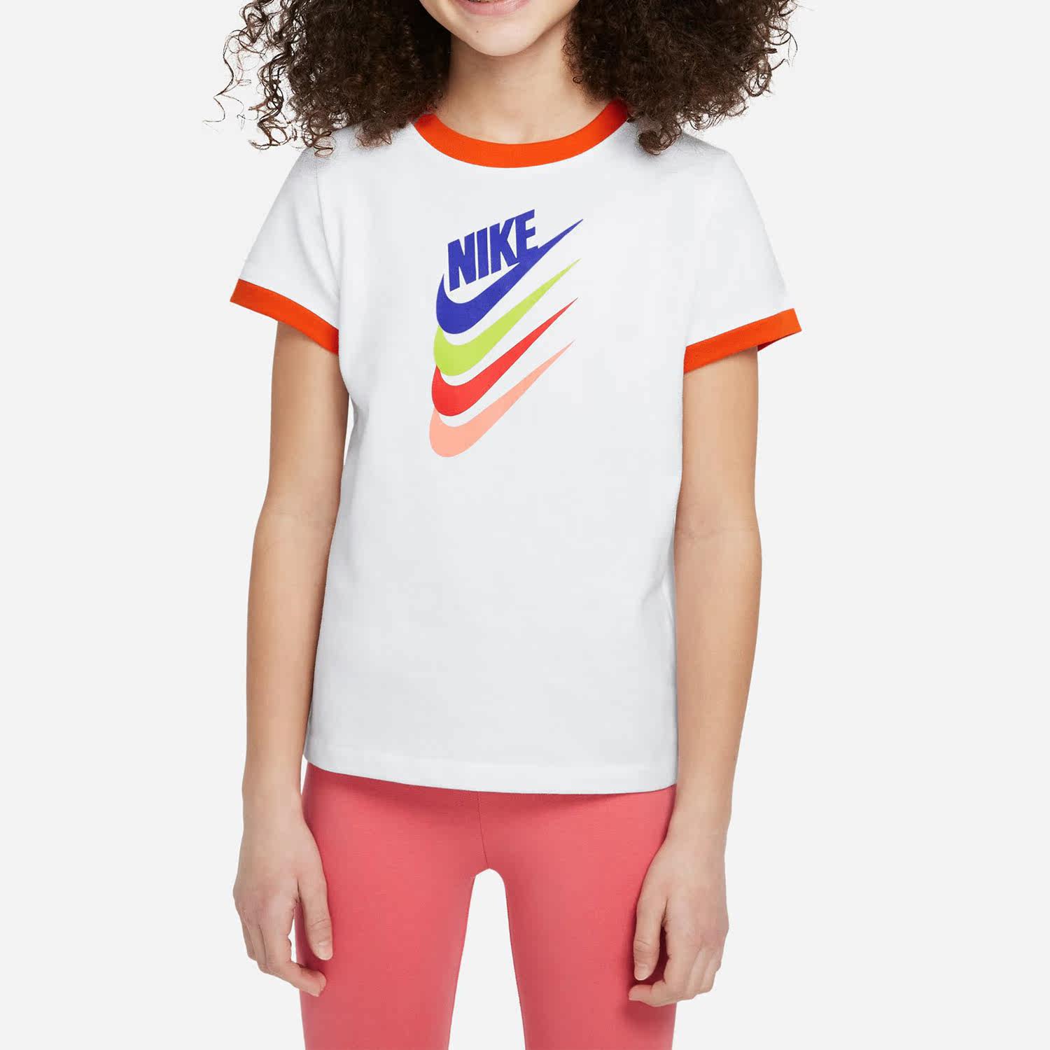 Nike/耐克正品SPORTSWEAR TEE夏季新款大童休闲T恤DQ4384-100,童装/婴儿装/亲子装,T恤,淘宝优惠券,粉丝福利购,淘宝优惠卷