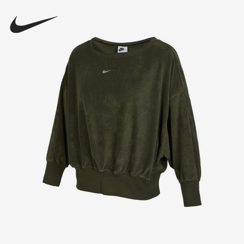 Nike/耐克正品2023春季新款休闲女子运动套头卫衣DV7831-325