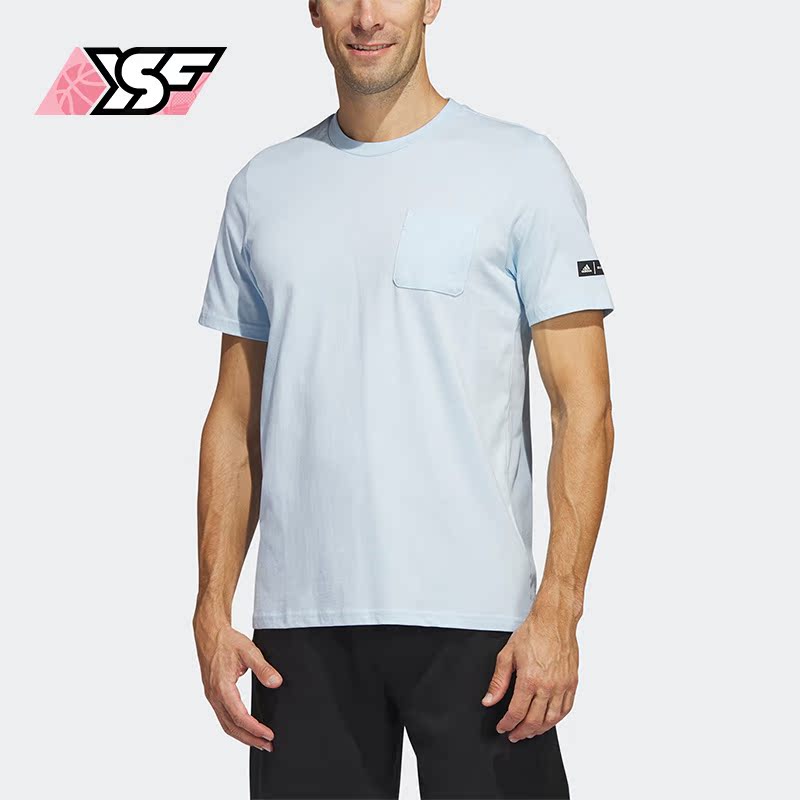 阿迪达斯正品男子运动休闲短袖