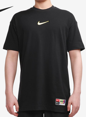 Nike/耐克正品2021年新款男子夏季短袖圆领休闲运动T恤CZ1010-010