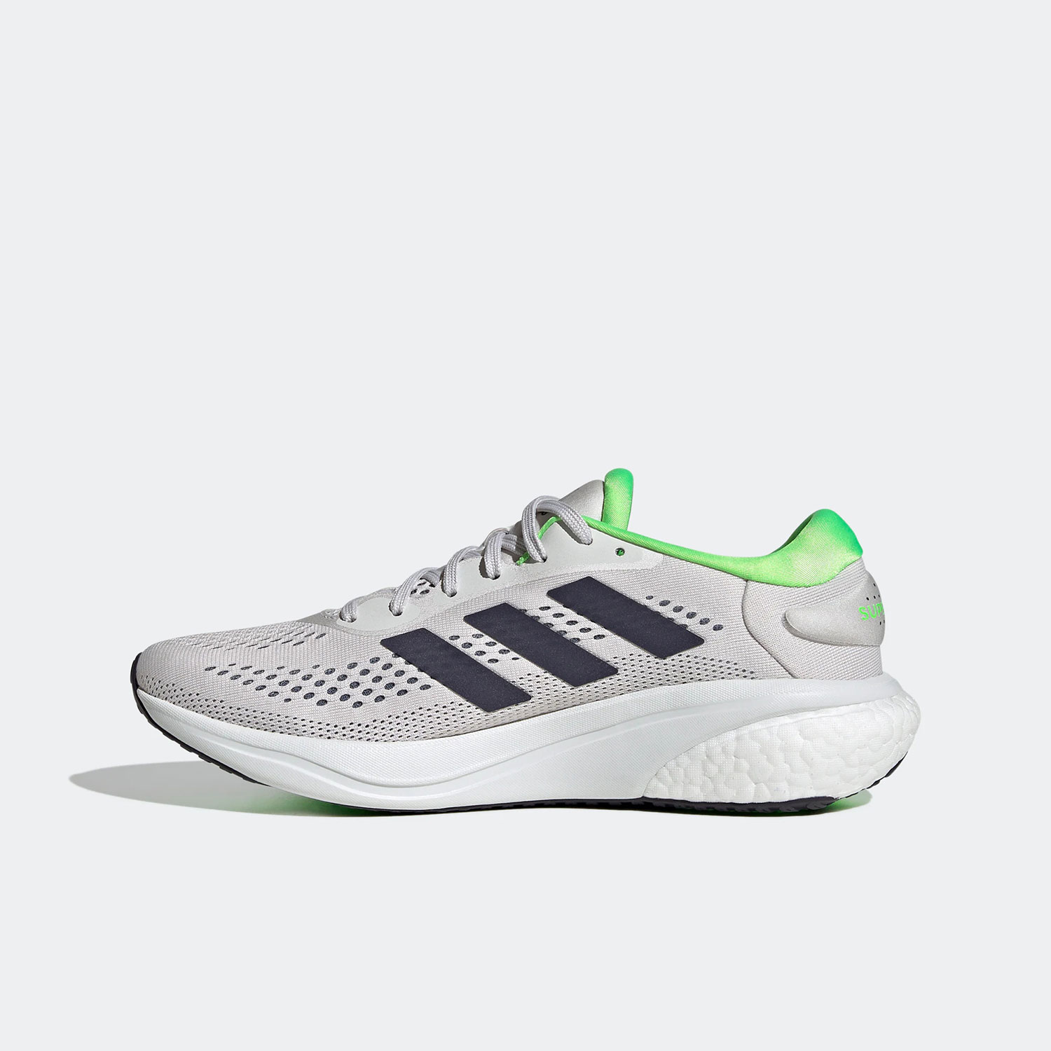 阿迪达斯正品男子网面透气跑步鞋