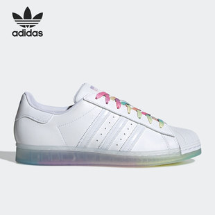 GW9682 三叶草SUPERSTAR男女休闲运动低帮板鞋 阿迪达斯正品 Adidas