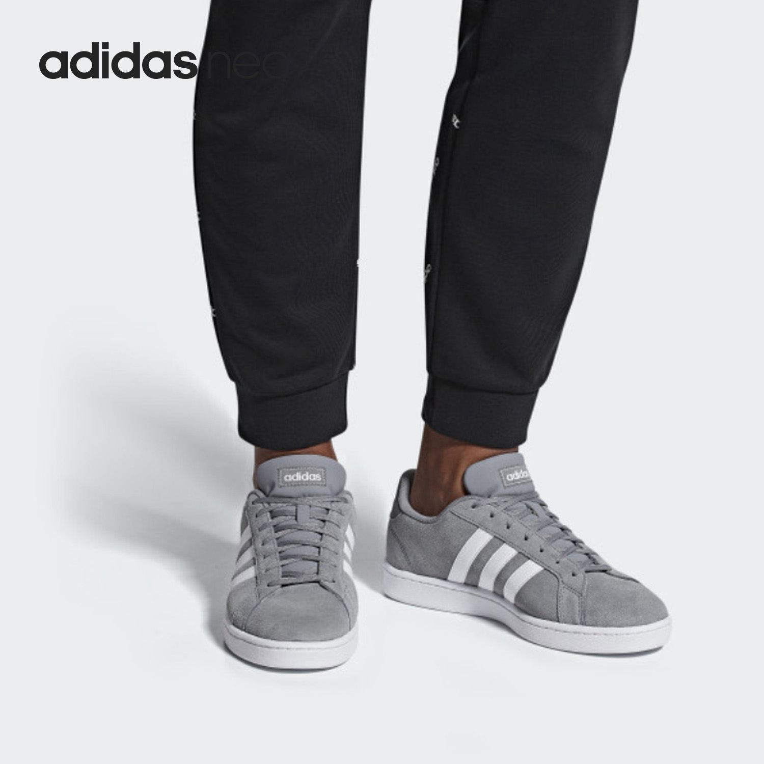 Adidas/阿迪达斯正品NEO Grand Court 男女低帮板鞋 F36412