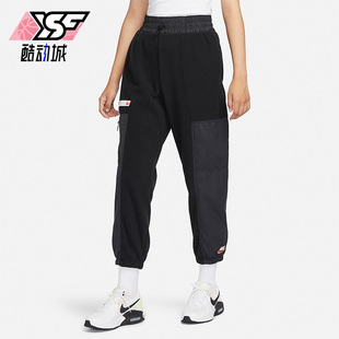 新款 Nike 耐克正品 2023秋季 FB8682 女子加绒保暖运动休闲收口长裤
