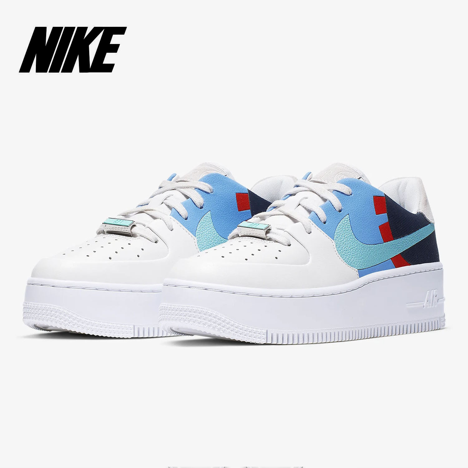 Nike/耐克正品 AF1 SAGE LOW LX 女子新款运动轻便休闲鞋 BV1976