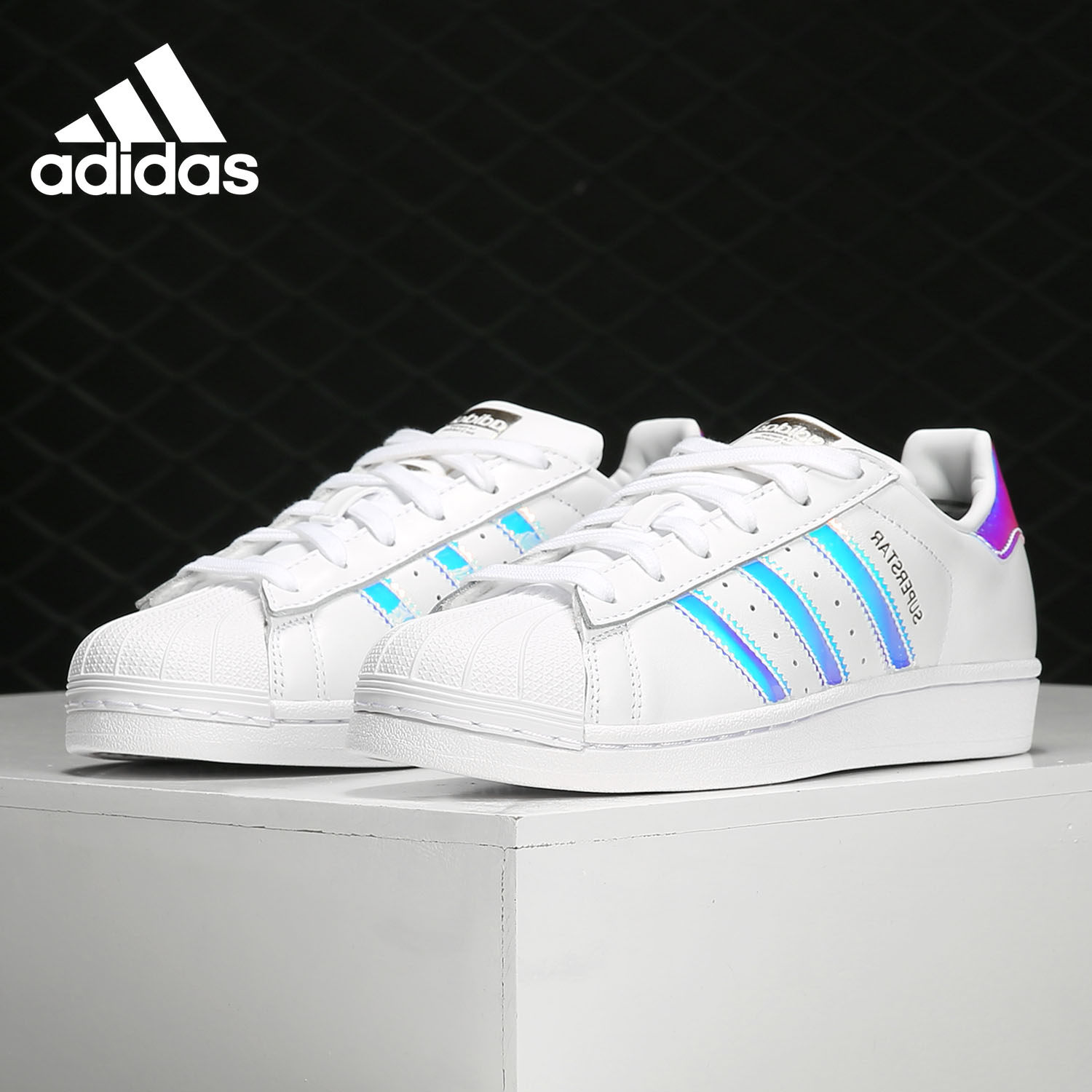 Adidas/阿迪达斯正品2019新款SUPERSTAR W女子休闲运动板鞋EG2919