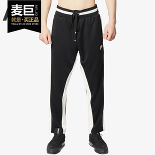 耐克正品 休闲跑步条纹直筒长裤 2019春季 运动裤 AR1832 新款 Nike