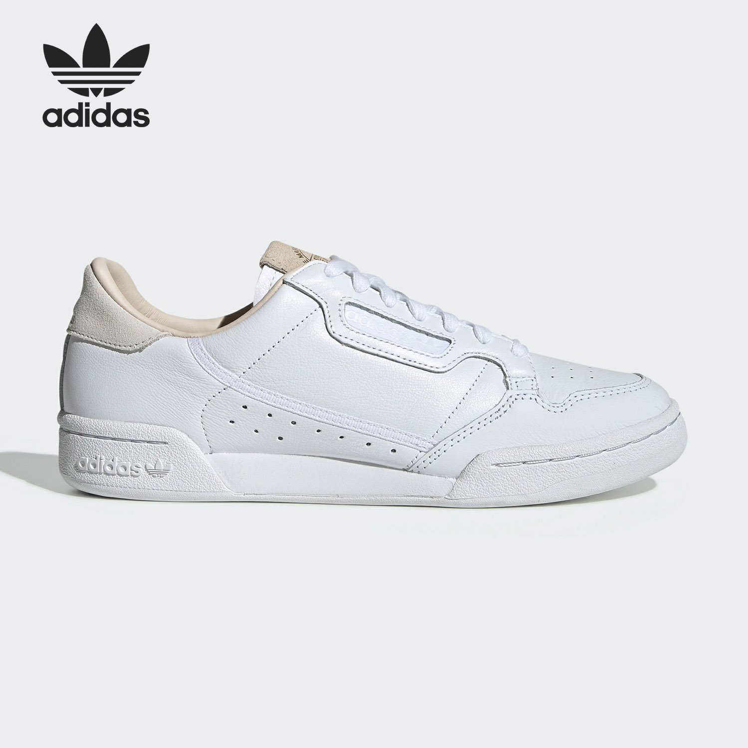 阿迪达斯男女皮革经典休闲板鞋