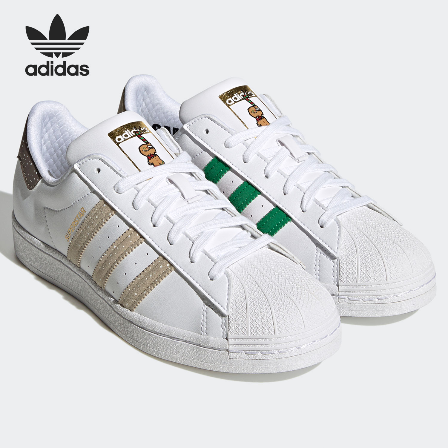 Adidas/阿迪达斯正品adidas三叶草SUPERSTAR男女经典运动鞋FZ5462