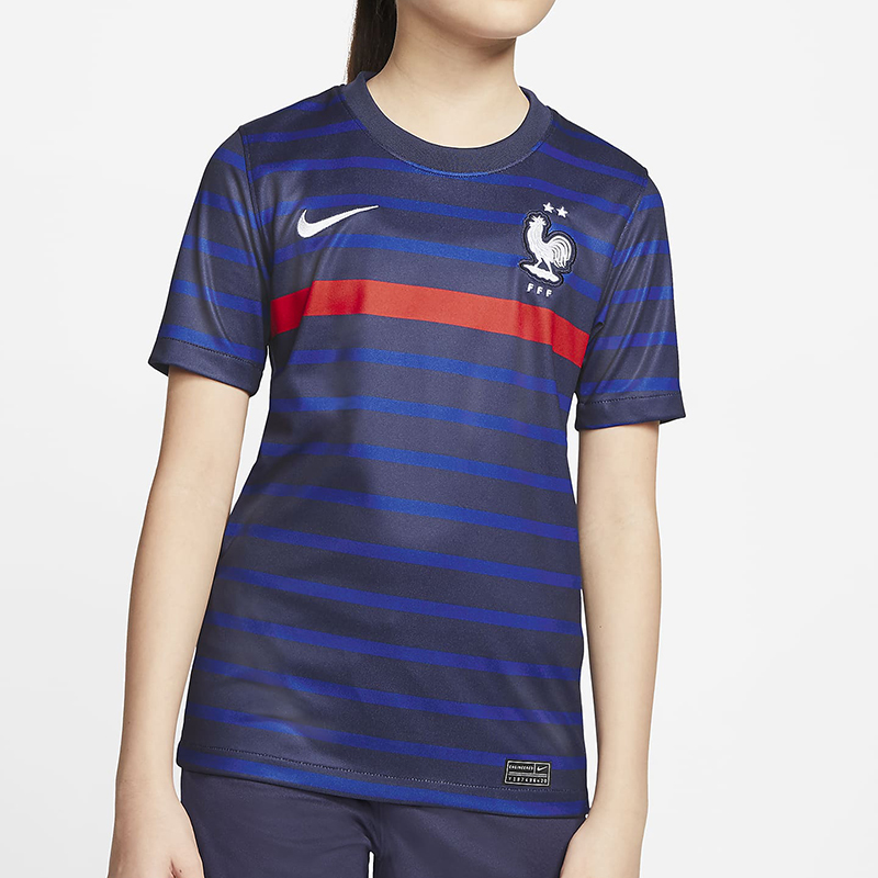 耐克赛季法国队大童足球球衣品