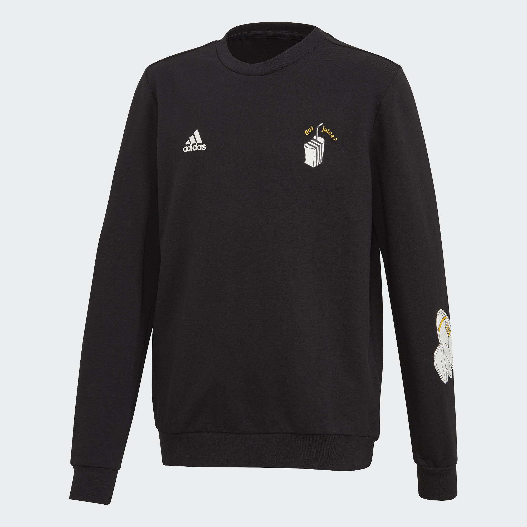 阿迪达斯大童运动休闲长袖套头衫