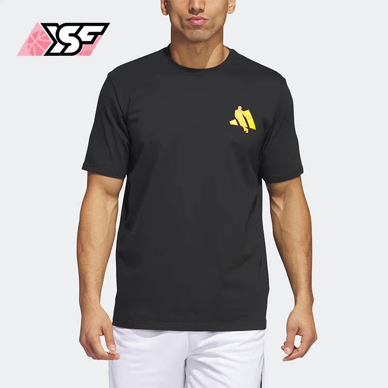 阿迪达斯正品特雷杨篮球男子短袖