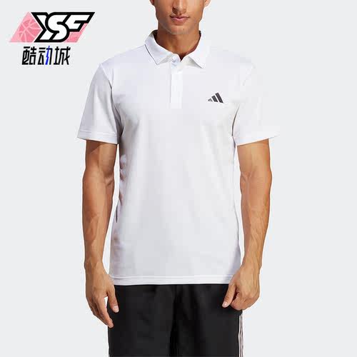 阿迪达斯正品网球男子运动短袖