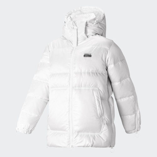 Adidas/阿迪达斯正品三叶草女子休闲保暖运动羽绒服GE0985 GE0986