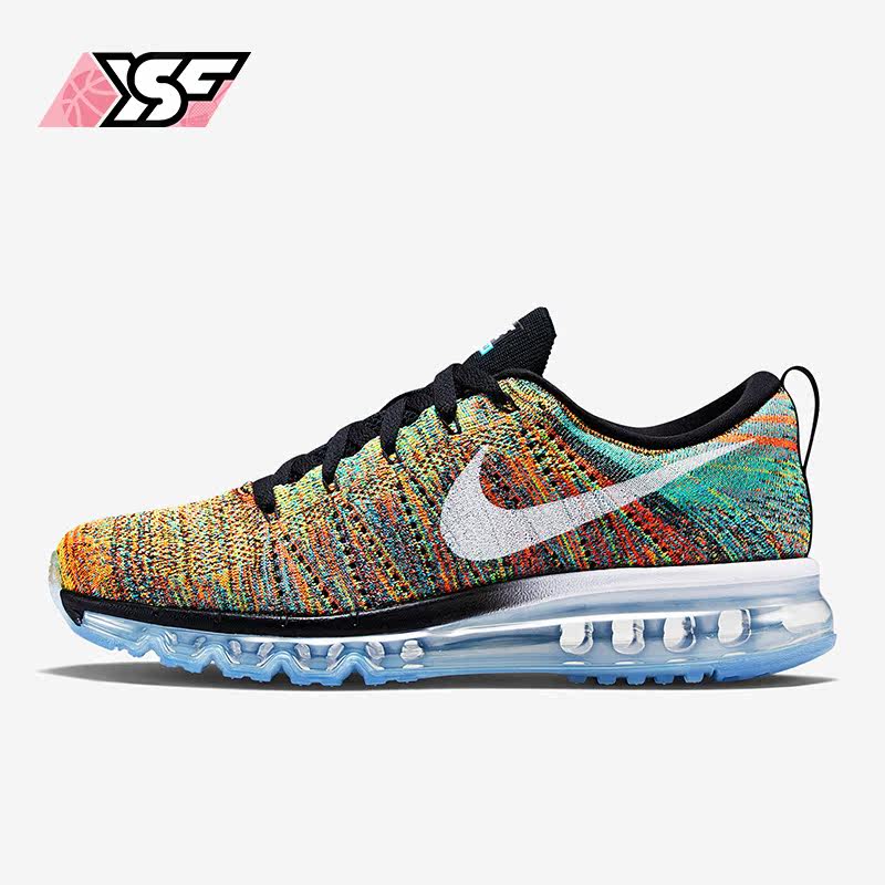 Nike/耐克正品FLYKNIT MAX新款男子气垫缓震运动跑步鞋620469-004