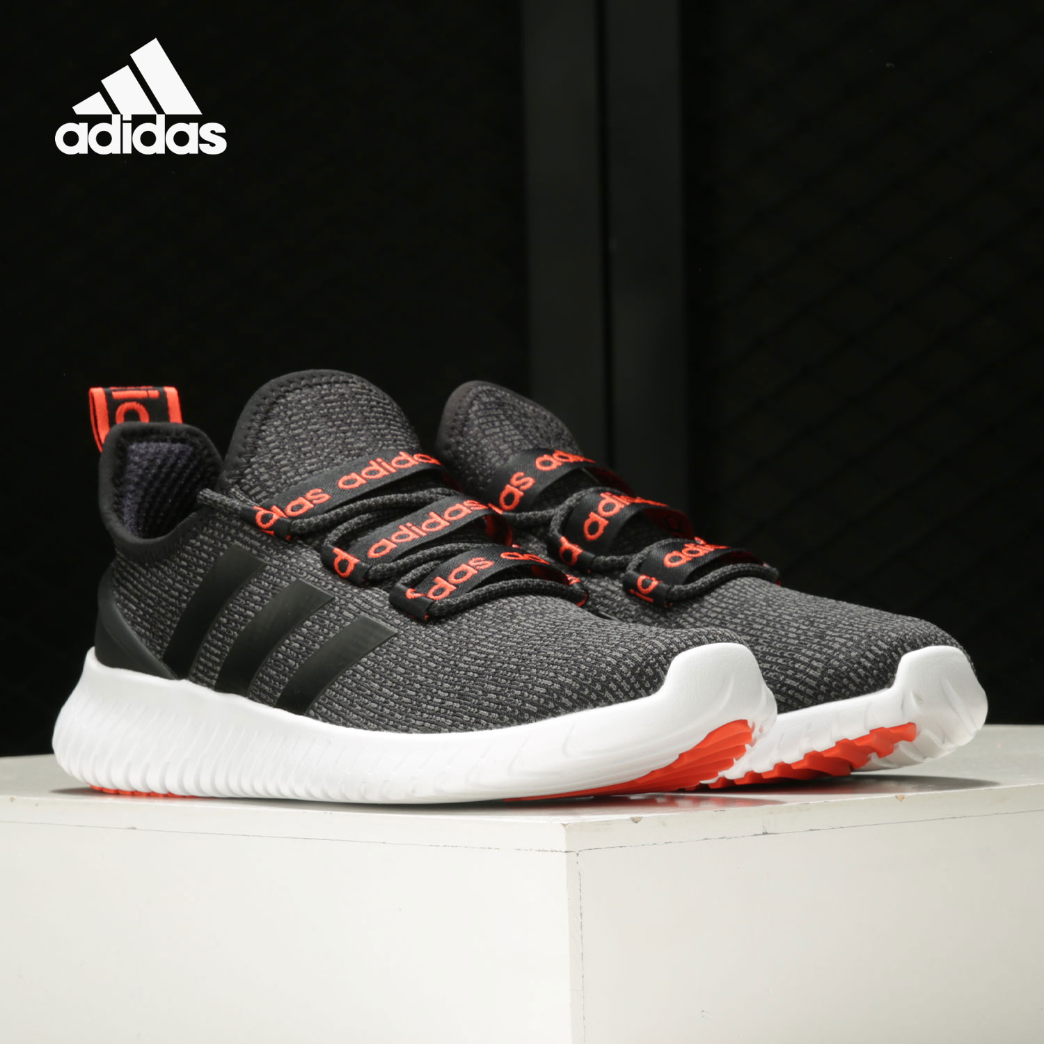 Adidas/阿迪达斯正品男女休闲舒适运动缓震轻便条纹跑步鞋FW5116 运动鞋new 跑步鞋 原图主图