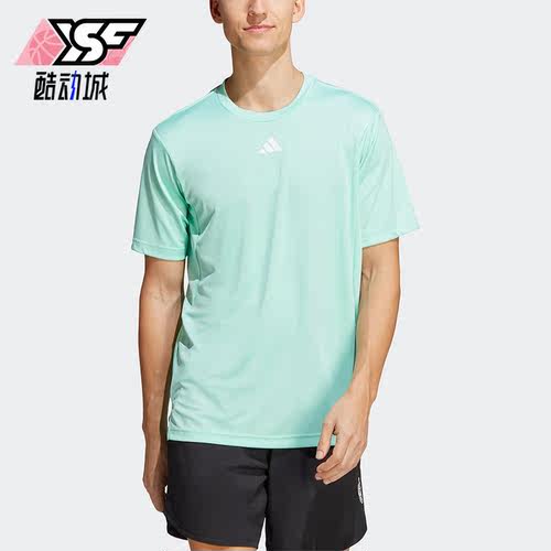阿迪达斯正品运动健身男子T恤