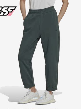 Adidas/阿迪达斯正品三叶草女子运动休闲简约透气宽松长裤 HM1802