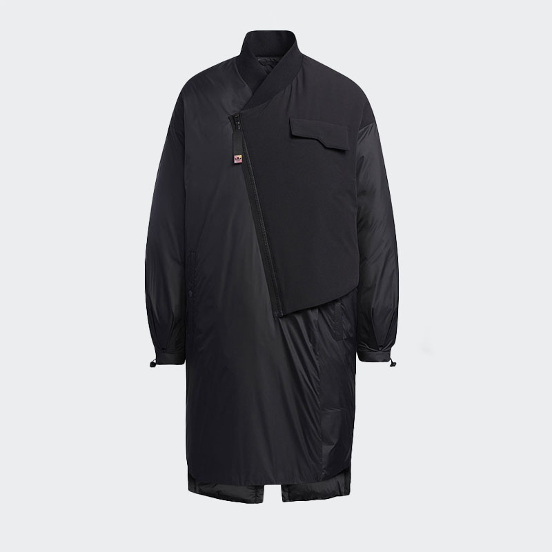 阿迪达斯正品三叶草女运动羽绒服