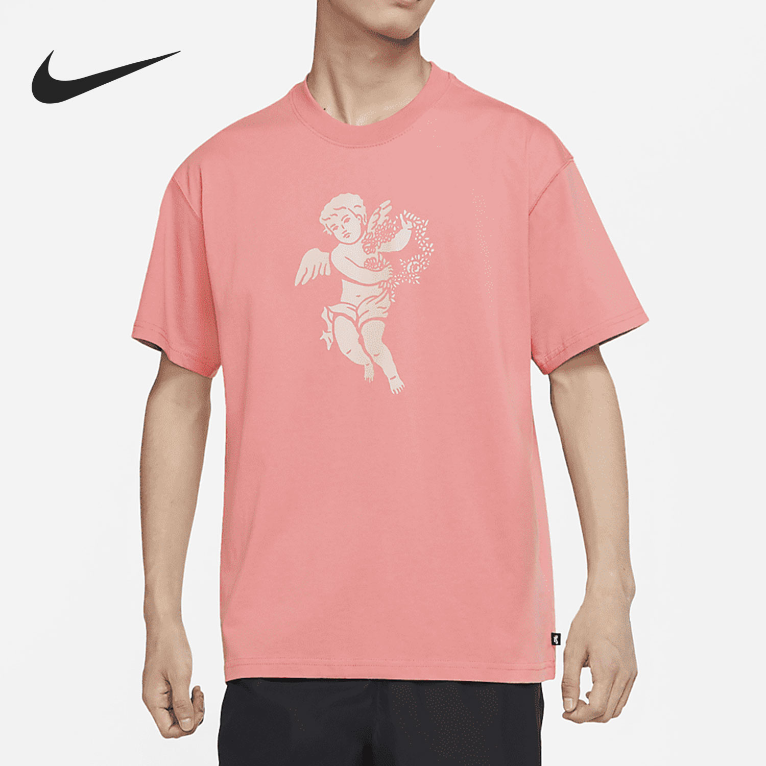 Nike/耐克正品2021夏季新款男子休闲圆领透气运动T恤DJ1219-603