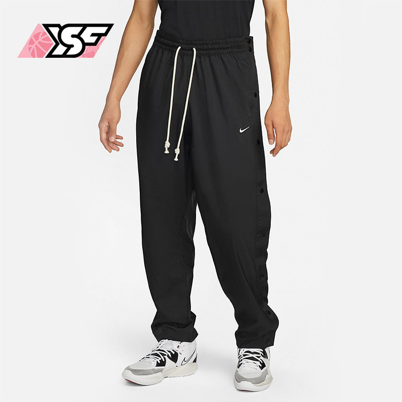 Nike/耐克正品冬季新款男子户外篮球运动透气排扣长裤 DQ6097-010