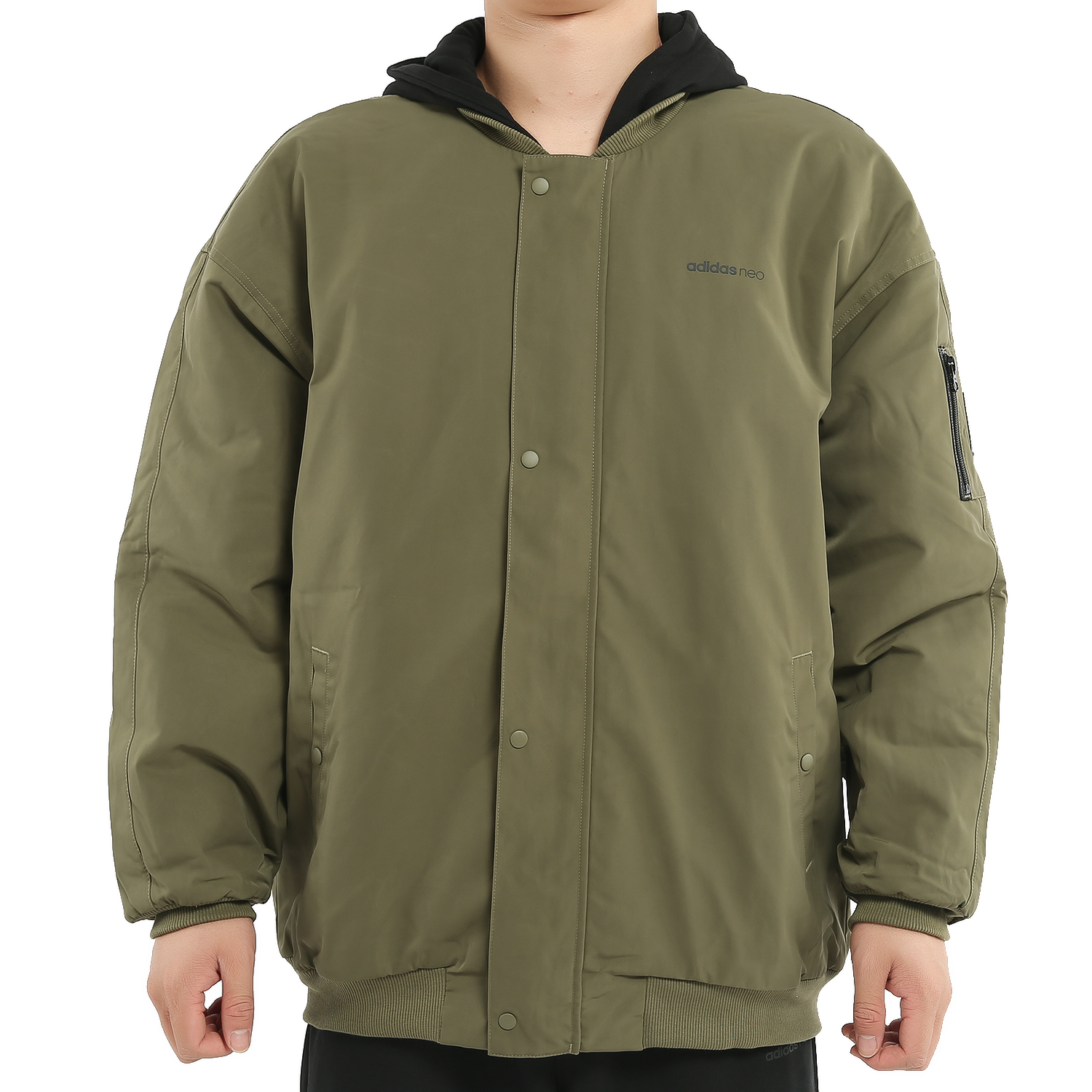 阿迪达斯neopadfk9942运动棉服