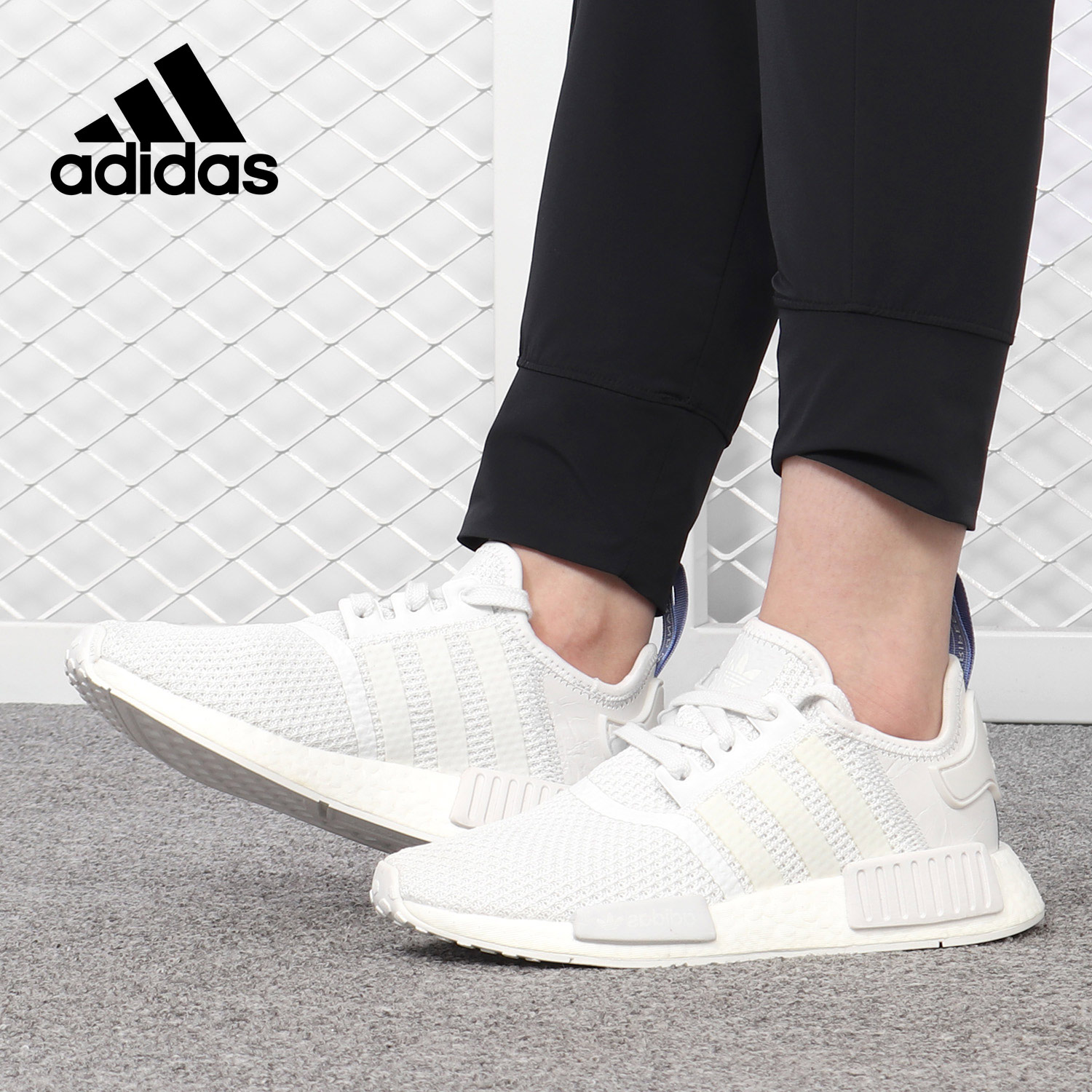 Adidas/阿迪达斯正品三叶草男女NMD_R1 BOOST 减震运动鞋 B37645