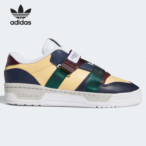 Adidas/阿迪达斯正品三叶草RIVALRY LOW W STRAP女子经典鞋FV4943