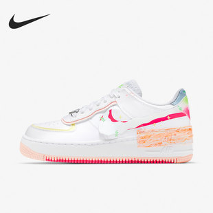 111 AF1女子休闲运动彩虹板鞋 AIR FORCE 耐克正品 DV1364 Nike