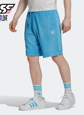 Adidas/阿迪达斯正品三叶草夏季新款男子针织运动短裤HK7504