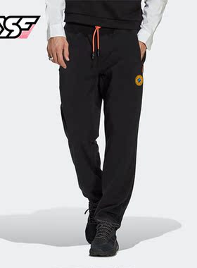 Adidas/阿迪达斯正品三叶草刺绣字母印花男子运动长裤II8481