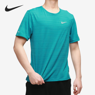 Nike/耐克正品 2021夏季新款男子速干跑步运动短袖T恤CU5993-467