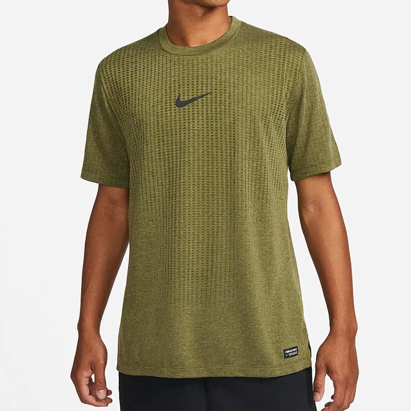 耐克正品男子短袖训练上衣T恤