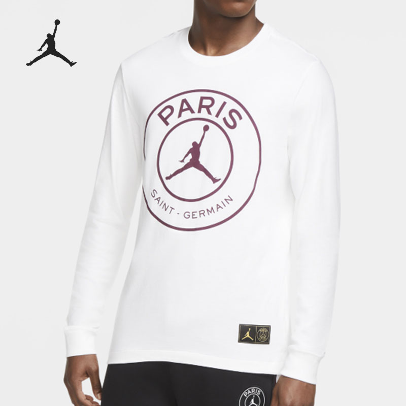 Nike/耐克正品休闲Jordan男子时尚潮流运动长袖T恤CK9782-100