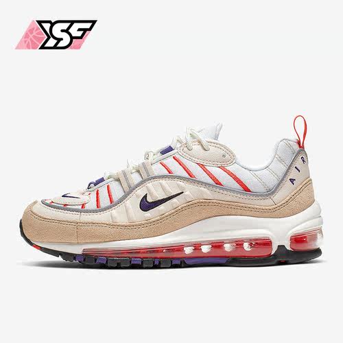 Nike/耐克正品新款 AIR MAX 98 男女同款气垫跑步鞋BV4872-100