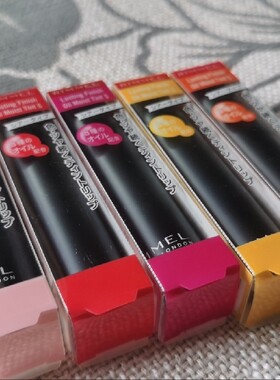 现货 Rimmel 日本春季新色美容液持久保湿润泽唇膏口红