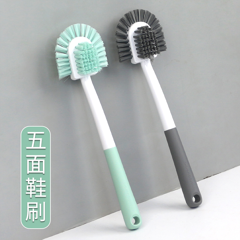 5面鞋刷子家用刷鞋神器缝隙毛刷