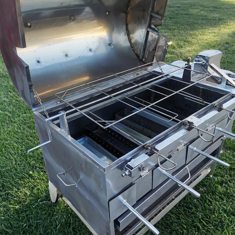 包邮加厚全自动烤羊炉多功能羊腿羊排乳猪炉中式户外厂家直销推荐