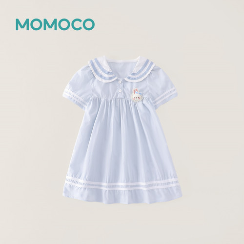 MOMOCO/玛米玛卡夏季休闲有袖连衣裙（演出服）78630471015