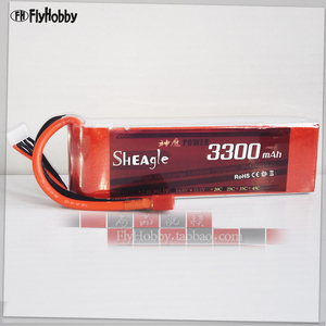 尚品航模 神鹰4S正品 锂电池14.8V3300mah25C 遥控飞机固定翼模型