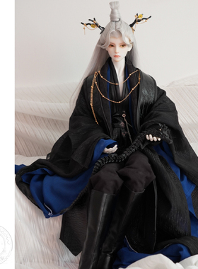 BJD娃衣材料包古装id75壮叔帅气魂ob24男女3分特体68汉服兵人黑龙