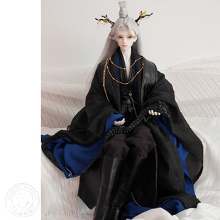 BJD娃衣材料包古装id75壮叔帅气魂ob24男女3分特体68汉服兵人黑龙