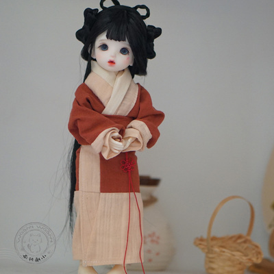 diy汉服材料包古装娃衣