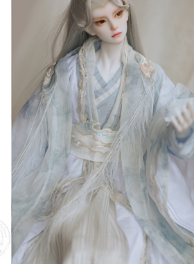 BJD娃衣材料包原创古风汉服装男女兵人清冷特体叔id75ob27sd3分46